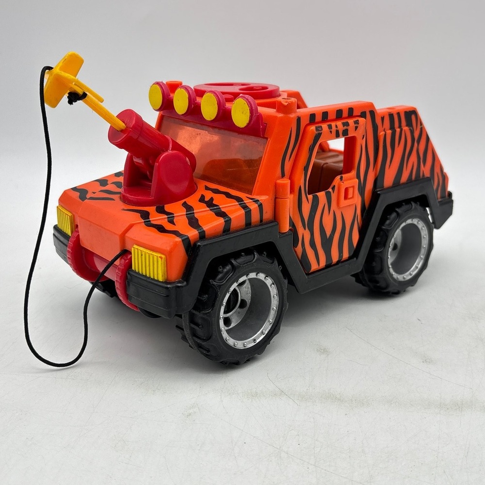 Fisher Price Imaginext K5880 Tiger Stripe Adventure Jeep Vehicle 2006 Safari